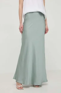 Guess spódnica kolor zielony maxi rozkloszowana - Spódnice - miniaturka - grafika 1