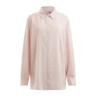 Koszule damskie - Damska Koszula GUESS LS DREAM BIG STRIPE BUTTON UP W3YH85WFLH0-F6U1 – Różowy - miniaturka - grafika 1