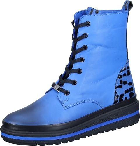 Manitu Damskie 990149-51 Półdługie kozaki, niebieskie, 42 EU, niebieski, 42 EU