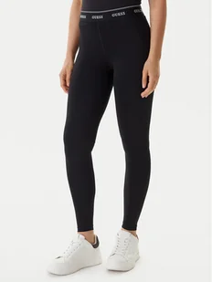 Guess Legginsy V5BB06 K1942 Czarny Slim Fit - Legginsy - miniaturka - grafika 1