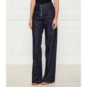 Spodnie damskie - Patrizia Pepe Jeansy | flare fit - miniaturka - grafika 1