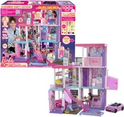 Barbie Domek Dla Lalek Dreamhouse Deluxe Zestaw + 2 Lalki 60 Rocznica