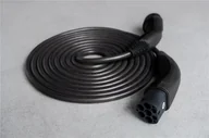 Ładowarki do samochodów elektrycznych - Samozwijający się kabel do ładowania Typu 2, do 22 kW, 3 m, czarny - Długość kabla 3 m - miniaturka - grafika 1