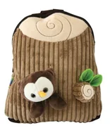 Artykuły biurowe - Eurocom  Plecak dziecięcy plush mały brown - miniaturka - grafika 1