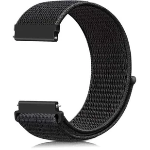 Pasek LUNA do Samsung Galaxy Watch Active (46mm) Czarny - Akcesoria do smartwatchy - miniaturka - grafika 1