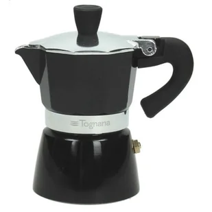 TOGNANA Kawiarka TOGNANA Coffee Star 3 TZ Czarny - Zaparzacze i kawiarki - miniaturka - grafika 1