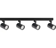 Lampy sufitowe - Oświetlenie punktowe LYNX 4xGU10/10W/230V czarny - miniaturka - grafika 1
