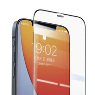 Szkła hartowane na telefon - Benks Szkło V-Pro 0,3mm + ramka iPhone 12 Mini, czarne 6948005968090 - miniaturka - grafika 1