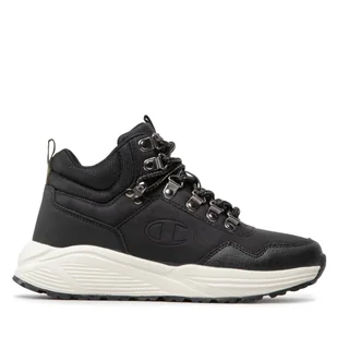 Buty dziecięce Champion S32441KK002 CLIMB RX MID B GS Czarne - Buty dla dziewczynek - miniaturka - grafika 1