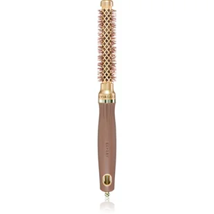 Olivia Garden Expert Blowout Shine, szczotka do modelowania włosów, Wavy Bristles Gold&Brown 15mm - Szczotki i grzebienie do włosów - miniaturka - grafika 1