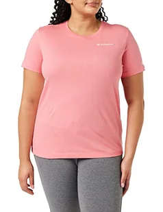 Champion Damska koszulka American Classics Small Script z logo, Intensywny róż., 3XL - Koszulki i topy damskie - miniaturka - grafika 1