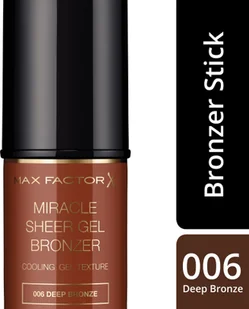 Max Factor Max Factor Miracle Sheer bronzer 8 g 006 Deep Bronze - Bronzery i konturowanie twarzy - miniaturka - grafika 7