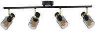 Lampy sufitowe - Asti lampa sufitowa (spot) 4-punktowa czarna/złota JP03C-SP-04-BG.444 - miniaturka - grafika 1