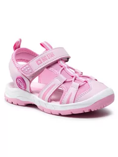 Buty dla dziewczynek - Big Star Sandały HH374260 Różowy - grafika 1