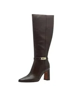 Kozaki damskie - Marco Tozzi Damskie długie buty 2-25508-43 modne kozaki, Cafe, 39 EU, kawa, 39 EU - miniaturka - grafika 1