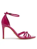 Sandały damskie - Guess Sandały FLJSPR PAF03 Różowy - miniaturka - grafika 1