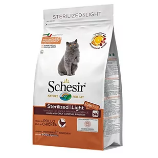 Schesir Sterilized&Overweight 0,4 kg - Sucha karma dla kotów - miniaturka - grafika 1