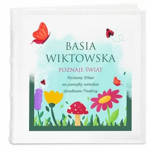 Album na zdjęcia z nadrukiem dla dziewczynki z okazji narodzin - Albumy fotograficzne - miniaturka - grafika 1