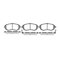 Klocki hamulcowe - RoadHouse Zestaw klocków hamulcowych, hamulce tarczowe 2951.02 - miniaturka - grafika 1