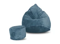 Pufy i podnóżki - Pufa sako XXXXL worek + gratis Sorriso morski - miniaturka - grafika 1