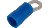 Kostki, złączki, wtyczki - Końcówka kablowa izolowana oczkowa Cu M3 100szt niebieska OKB3 - miniaturka - grafika 1