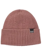 Czapki męskie - Jack Wolfskin Czapka-beanie "Schwansee" w kolorze jasnoróżowym - miniaturka - grafika 1