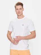 Koszulki męskie - Napapijri T-Shirt Salis NP0A4H8D Biały Regular Fit - miniaturka - grafika 1