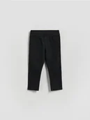 Spodenki dla niemowląt - Reserved - Bawełniane jegginsy - czarny - miniaturka - grafika 1