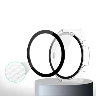 Etui ochronne 2w1 nakładka z szkłem Alogy do Xiaomi Mi Watch S1 Global Przezroczyste - Akcesoria do smartwatchy - miniaturka - grafika 8