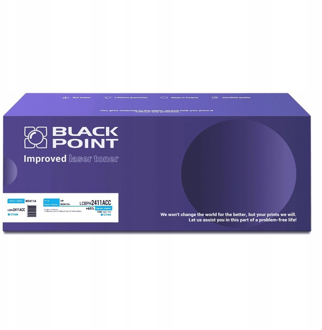 Toner Black Point [LCBPH2411ACC] Toner Color HP W2411A chip