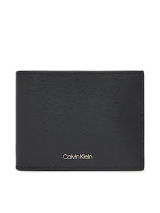 Calvin Klein Portfel męski Epi Ck Bifold 5Cc W/Coin K50K512925 Czarny - Portfele - miniaturka - grafika 1