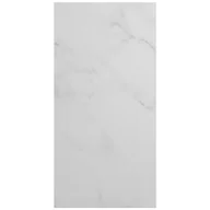 Panele ścienne i boazeria - Panele ścienne XPS wodoodporne do łazienki ryflowane PS biały marmur 60x120cm - miniaturka - grafika 1