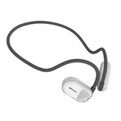 Słuchawki - Bezprzewodowe słuchawki kostne HiFuture MATE szare - miniaturka - grafika 1