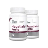 Suplementy i witaminy dla psów - VetExpert Hepatiale Forte Large Breed 2 x 40 tab 49229-uniw - miniaturka - grafika 1