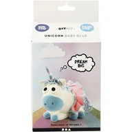 Zabawki kreatywne - Creativ Company A/S Jednorożec z silk i foam clay - miniaturka - grafika 1