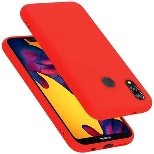 Etui ochronne Cadorabo do Huawei P20 LITE 2018 / NOVA 3E w kolorze czerwonym Etui na telefon komórkowy Etui z TPU - Etui i futerały do telefonów - miniaturka - grafika 1
