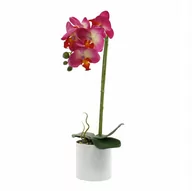 Sztuczne kwiaty - Duży Storczyk 45cm Sztuczne Kwiaty Różne Kolory - miniaturka - grafika 1