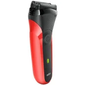 Golarki męskie - Braun Series 3 300s Czerwony - miniaturka - grafika 1