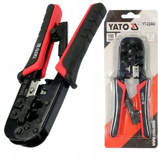 Yato Szczypce Do Zaciskania Wtyczek Rj45 Rj11 Zaciskarka Końcówek Yt-22442 - Pozostałe akcesoria sieciowe - miniaturka - grafika 1
