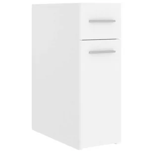 vidaXL Szafka apteczna biała 20x45,5x60 cm płyta wiórowa 804211 - Komody - miniaturka - grafika 1