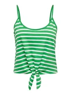 Koszulki i topy damskie - ONLY Kobiety ONLMAY S/L Short Knot Box JRS Top, Kelly Green, L, zielony (Kelly Green), L - miniaturka - grafika 1