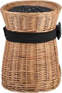 Legowiska dla kotów - WickerPL CARI BUDA DLA KOTA LEŻAK DLA ZWIERZĄT DOMEK DLA KOTA Z WIKLINY PIĘTROWY Z PODUSZKAMI 50X40 H45 CM - miniaturka - grafika 1