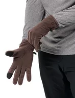 Rękawiczki - Jack Wolfskin Unisex REAL Stuff Glove rękawiczki, czerwona Ziemia, S, Red Earth, S - miniaturka - grafika 1