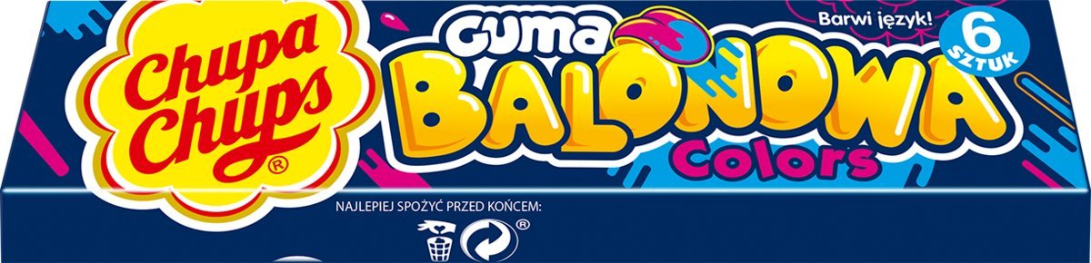 Chupa Chups Guma Balonowa Colors 27,6g