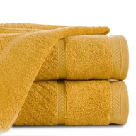 Ręczniki - Ręcznik bawełniany musztardowy KALIA 50X90 EUROFIRANY - miniaturka - grafika 1