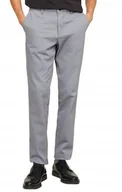 Spodnie męskie - Jack&Jones Spodnie Długie Chinos Męskie Szare Eleganckie 30/30 J2A - miniaturka - grafika 1