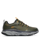 Buty trekkingowe męskie - Trekkingi Skechers D'Lux Journey 237419 GRN Khaki - miniaturka - grafika 1