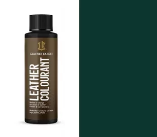Farba do skóry naturalnej i ekoskóry leather expert 50 ml 603 forest green - Środki do obuwia i ubrań - miniaturka - grafika 1