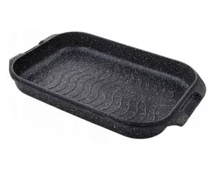 BRYTFANNA z POWŁOKĄ MARMUROWĄ DWUSTRONNA 2 ELE 6.0L ZILNER ZL-1116 - Brytfanny - miniaturka - grafika 5