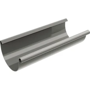 Rynna dachowa 75 mm/3 m Ocean szary - Rynny i akcesoria - miniaturka - grafika 1